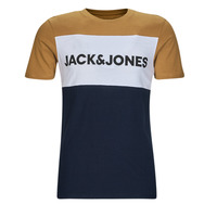衣服 男士 短袖体恤 Jack & Jones 杰克琼斯 JJELOGO BLOCKING TEE SS 黄色 / 白色 / 海蓝色