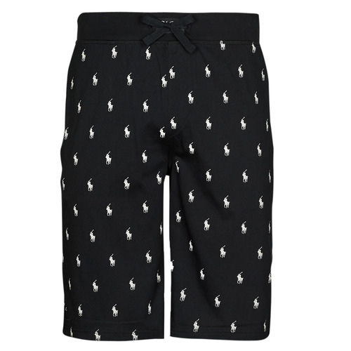 衣服 男士 短裤&百慕大短裤 Polo Ralph Lauren SLEEPWEAR-SLIM SHORT-SLEEP-BOTTOM 黑色 / 白色