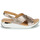 鞋子 女士 凉鞋 Caprice 28702 金色 / 白色