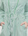 衣服 女士 短裙 Tommy Hilfiger ORG CO STRIPE MIDI SHIRT-DRESS 白色 / 绿色
