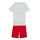衣服 男孩 厚套装 Tommy Hilfiger ESSENTIAL SET 白色 / 红色