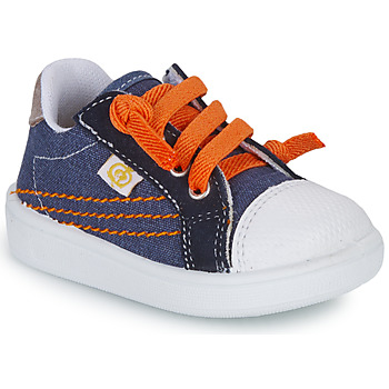 鞋子 男孩 球鞋基本款 Citrouille et Compagnie NEW 51 蓝色 / 橙色