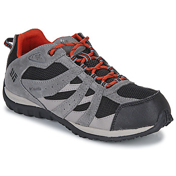 鞋子 登山 Columbia 哥伦比亚 YOUTH REDMOND WATERPROOF 灰色 / 黑色 / 红色