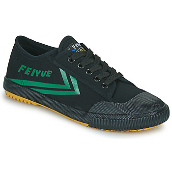 鞋子 球鞋基本款 Feiyue 飞跃 FE LO 1920 CANVAS 黑色 / 绿色