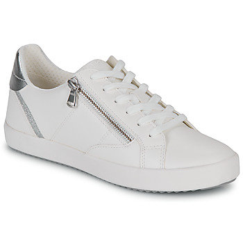 鞋子 女士 球鞋基本款 Geox 健乐士 D BLOMIEE 白色 / 银灰色
