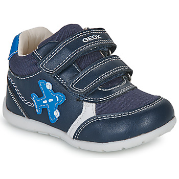 鞋子 男孩 球鞋基本款 Geox 健乐士 B ELTHAN BOY 海蓝色