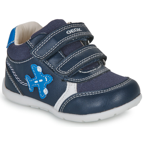 鞋子 男孩 球鞋基本款 Geox 健乐士 B ELTHAN BOY 海蓝色