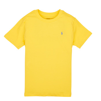 衣服 男孩 短袖体恤 Polo Ralph Lauren SS CN-TOPS-T-SHIRT 黄色