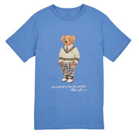 衣服 儿童 短袖体恤 Polo Ralph Lauren SS CN-KNIT SHIRTS 蓝色