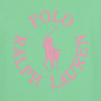 Polo Ralph Lauren SS GRAPHIC T-KNIT SHIRTS-T-SHIRT 绿色 / 玫瑰色