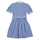 衣服 女孩 短裙 Polo Ralph Lauren MAGALIE DRS-DRESSES-DAY DRESS 蓝色 / 白色