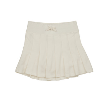 衣服 女孩 半身裙 Polo Ralph Lauren MESH SKIRT-SKIRT-A LINE 白色