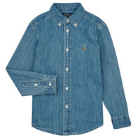 衣服 男孩 长袖衬衫 Polo Ralph Lauren LS BD-TOPS-SHIRT 蓝色