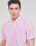 衣服 男士 短袖衬衫 Polo Ralph Lauren CHEMISE COUPE DROITE EN SEERSUCKER 玫瑰色 / 白色