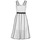 衣服 女士 短裙 KARL LAGERFELD KL EMBROIDERED LACE DRESS 白色 / 黑色