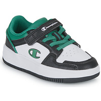 鞋子 男孩 球鞋基本款 Champion REBOUND 2.0 LOW B 白色 / 黑色 / 绿色