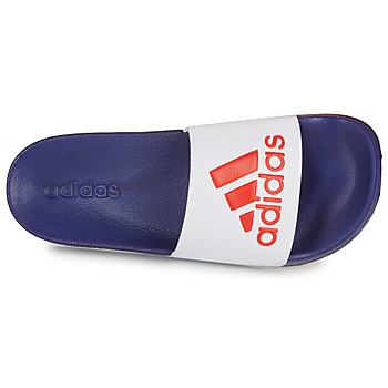 adidas Performance 阿迪达斯运动训练 ADILETTE SHOWER 白色 / 蓝色 / 红色