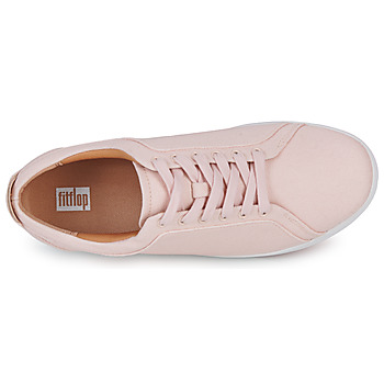 FitFlop RALLY CANVAS TRAINERS 玫瑰色