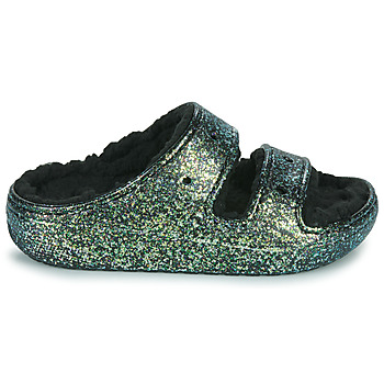 crocs 卡骆驰 Classic Cozzzy Glitter Sandal