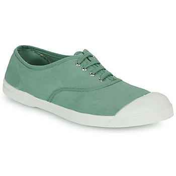 鞋子 女士 球鞋基本款 Bensimon TENNIS LACET 绿色