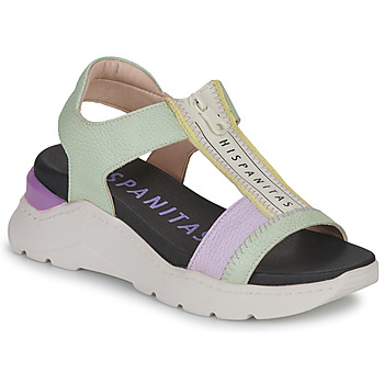 鞋子 女士 凉鞋 Hispanitas GRAZIA 绿色 / 紫罗兰