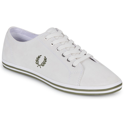 鞋子 男士 球鞋基本款 Fred Perry KINGSTON SUEDE 白色 / 绿色