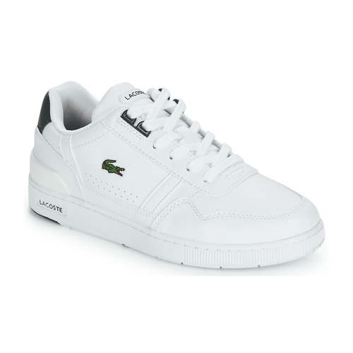 鞋子 儿童 球鞋基本款 Lacoste T-CLIP 白色 / 绿色