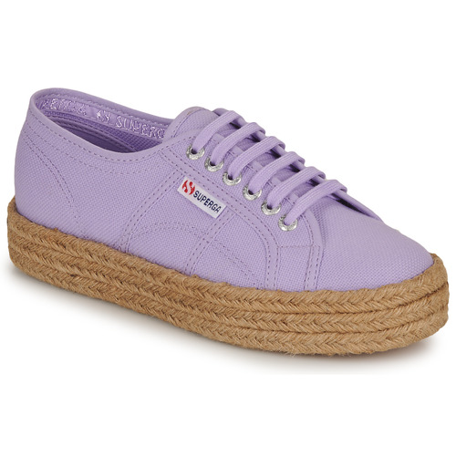 鞋子 女士 球鞋基本款 Superga 2730 COTON 紫罗兰