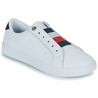 鞋子 女士 球鞋基本款 Tommy Hilfiger ESSENTIAL SLIP ON SNEAKER 白色