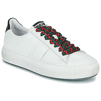 鞋子 女士 球鞋基本款 Meline LI193 白色 / 绿色 / 红色