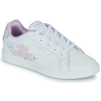 鞋子 女孩 球鞋基本款 Reebok Classic RBK ROYAL COMPLETE CLN 2.0 白色 / 玫瑰色