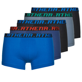 内衣 男士 拳击 Athena BASIC COTON  X5 黑色 / 灰色 / 蓝色 / 海蓝色