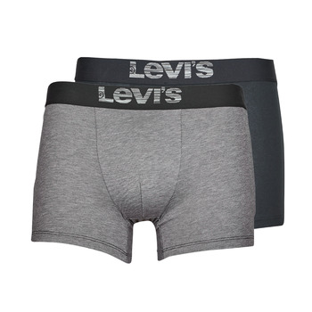内衣 男士 拳击 Levi's 李维斯 OPTICAL ILLUSION PACK X2 灰色 / 黑色