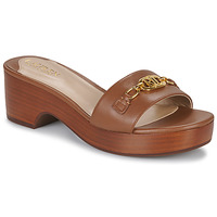 鞋子 女士 休闲凉拖/沙滩鞋 Lauren Ralph Lauren ROXANNE-SANDALS-FLAT SANDAL 棕色