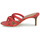 鞋子 女士 休闲凉拖/沙滩鞋 Lauren Ralph Lauren LILIANA-SANDALS-HEEL SANDAL 红色