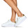 鞋子 女士 球鞋基本款 Lauren Ralph Lauren ANGELINE 4-SNEAKERS-LOW TOP LACE 白色