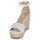 鞋子 女士 凉鞋 Lauren Ralph Lauren HAANA-ESPADRILLES-WEDGE 白色