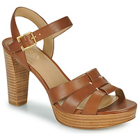 鞋子 女士 凉鞋 Lauren Ralph Lauren SOFFIA-SANDALS-HEEL SANDAL 棕色