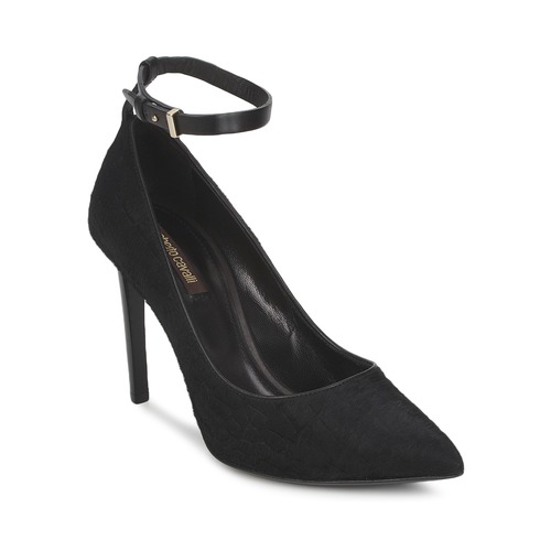 鞋子 女士 高跟鞋 Roberto Cavalli 罗伯特·卡沃利 WDS232 黑色
