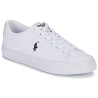 鞋子 球鞋基本款 Polo Ralph Lauren SAYER-SNEAKERS-LOW TOP LACE 白色 / 黑色