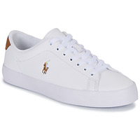 鞋子 球鞋基本款 Polo Ralph Lauren LONGWOOD-SNEAKERS-LOW TOP LACE 白色 / 棕色