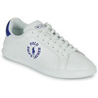 鞋子 球鞋基本款 Polo Ralph Lauren HRT CRT CL-SNEAKERS-LOW TOP LACE 白色 / 蓝色