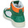 鞋子 高帮鞋 Polo Ralph Lauren POLO CRT HGH-SNEAKERS-HIGH TOP LACE 绿色 / 白色 / 橙色