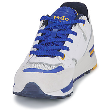 Polo Ralph Lauren TRACKSTR 200-SNEAKERS-LOW TOP LACE 白色 / 蓝色 / 黄色