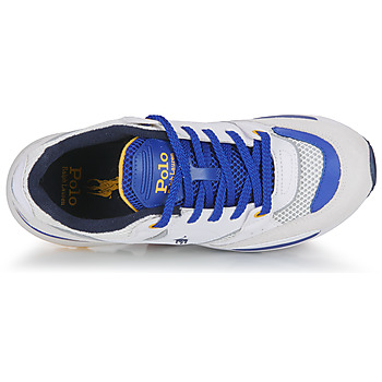 Polo Ralph Lauren TRACKSTR 200-SNEAKERS-LOW TOP LACE 白色 / 蓝色 / 黄色