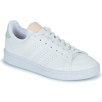 鞋子 女士 球鞋基本款 Adidas Sportswear ADVANTAGE 白色 / 绿色
