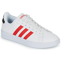 鞋子 男士 球鞋基本款 Adidas Sportswear GRAND COURT 2.0 白色 / 红色 / 黑色