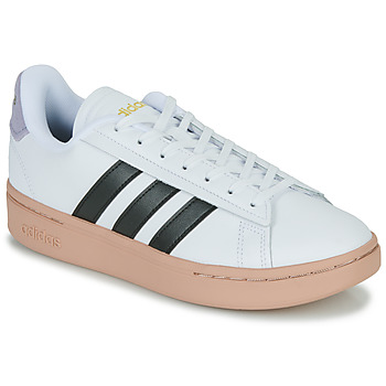 鞋子 女士 球鞋基本款 Adidas Sportswear GRAND COURT ALPHA 白色 / 黑色 / 灰色
