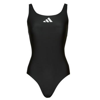 衣服 女士 单件泳装 adidas Performance 阿迪达斯运动训练 3 BARS SUIT 黑色