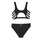 衣服 女孩 泳装两件套 adidas Performance 阿迪达斯运动训练 3S BIKINI 黑色